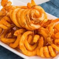 Curly Fries (Side) · Crispy side of curly fries