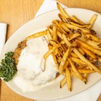 Chicken Fried Steak · Our Famous Hand Battered Chicken Fried Steak served with Cream Gravy, Salad and French Fries...