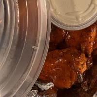 10Pc Wing Combo · Sold with Fries and your choice of Blue cheese or Ranch