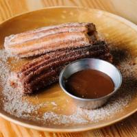 Churros · Filled with cajeta