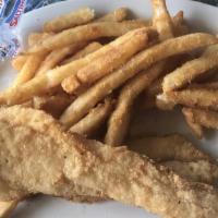 Fillets Of Fish (2) · With fries.