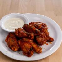 10 Piece Wings  · Buffalo Sauce
BBQ
Lemon Pepper
Garlic Parm