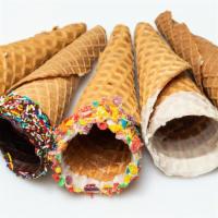 Plain Waffle Cone · Plain Waffle Cone made from scratch ingredients