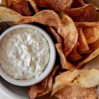 House Potato Chips · famous onion dip