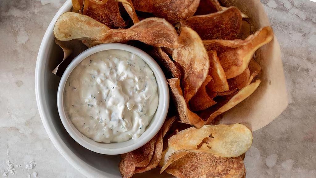 House Potato Chips · famous onion dip
