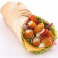 Fried Chicken Burrito · Perfectly Fried Chicken Burrito with your choice of wrap.