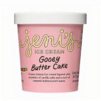 Jeni'S Gooey Buttercake · By Jeni's Splendid Ice Creams. Cream cheese ice cream layered with crumbles of soft vanilla ...