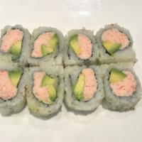 Snow Crab Roll (Cooked)(8Pcs) · snow crab and avocado.
