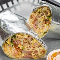 Breakfast Burrito'S · Beans, cheese, pico de gallo, and your choice of meat.