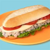 Tuna Sub · Tuna salad with your choice of toppings on bread.