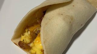 Potato, Egg, & Cheese Taco · Served on a flour tortilla.