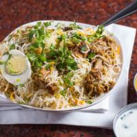 Chicken Biryani · Biryani is a world-renowned Indian dish, Chicken and basmati rice cooked in layers, flavored...