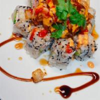 Volcano Roll (6 Pieces) · Deep-fried whole roll including tuna, cucumber, and crab.