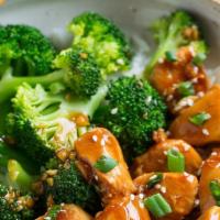 Chicken Teriyaki · Served with soup or salad and rice.