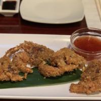 Soft Shell Crab · Deep fried soft shell crab with special Sauce.