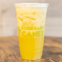 Sugababy Mojito · Sugarcane, Orange, Lime, and Mint