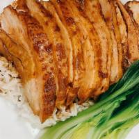 Soy Sauce Chicken · Soy Sauce Chicken - Rice - Seasonal Vegetable