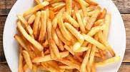 French Fries · Fresh peeled potatoes, salt.