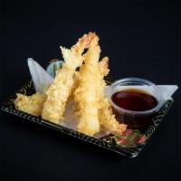 Tempura* (4 Pcs Shrimp) · lightly battered deep fried of shrimp with bonito tempura sauce