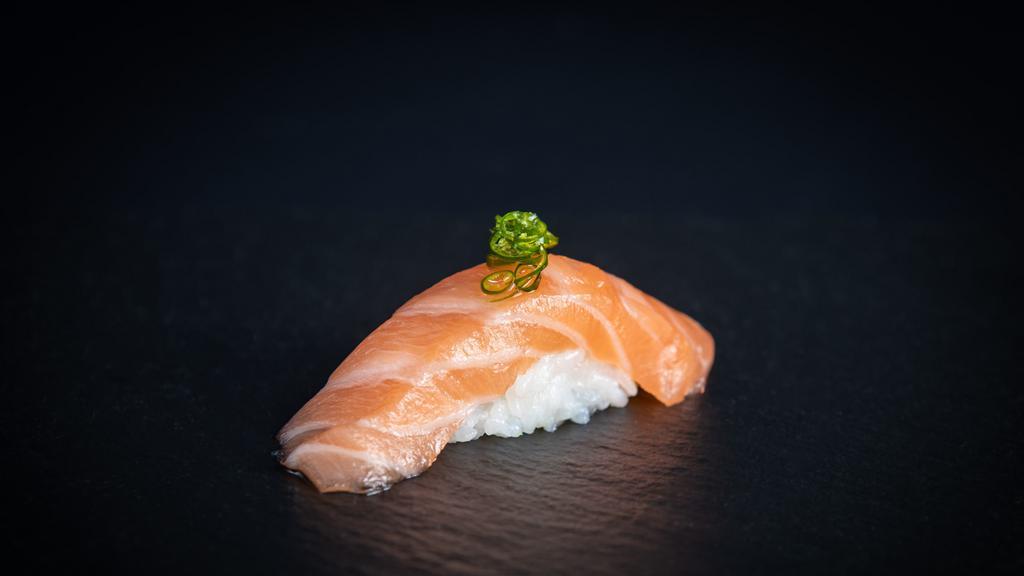 Salmon Chili Sushi 1Pc · salmon, honey thai chili
@Consuming raw or undercooked meats, poultry, seafood, shellfish, or eggs may increase your risk of foodborne illness, especially if you have a certain medical condition.
