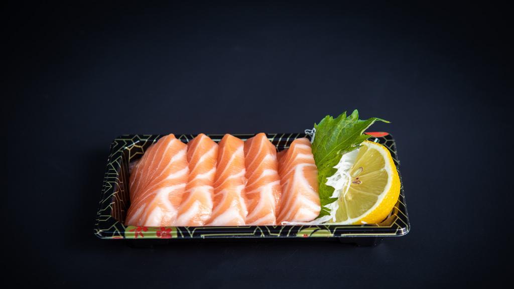 Salmon Sahimi 5Pcs · salmon with umami ponzu sauce
@Consuming raw or undercooked meats, poultry, seafood, shellfish, or eggs may increase your risk of foodborne illness, especially if you have a certain medical condition.