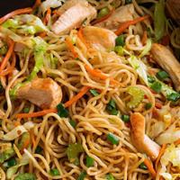Chicken Noodle  (Chow Mein)-Kid · Noodles cooked with chicken and special sauce. Small serving size.