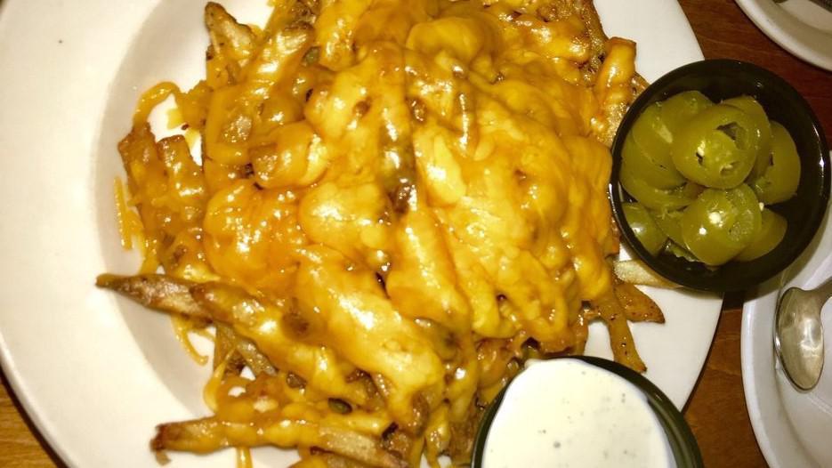 Cheese Fries With Jalapeños · 