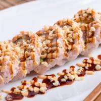 Shrimp Tempura Roll · Double shrimp, avocado, crab, and cream cheese.