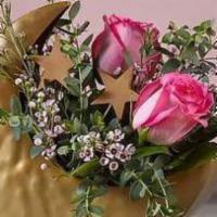 Over The Moon Bouquet · This stunning celestial bouquet is out of this world, featuring a keepsake crescent moon ves...