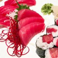Tuna Lover · Tuna Roll, 3pcs of Saahimi & 3pcs of Sushi