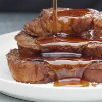 Aidan’S French Toast · My sons favorite go to for breakfast  it’ll be yours too!!! 2 pieces of French toast topped ...