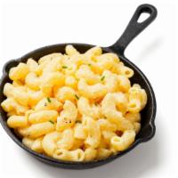 Mac & Cheese · Melted cheese served over freshly prepared macaroni.