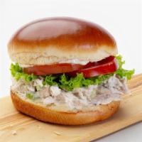 Chicken Salad Sandwich · This sandwich is a rare bird – because our chicken is slow-roasted in its own juices and sup...