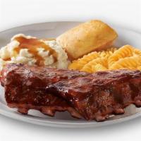 Full Order Ribs · Slow-cooked, fall-off-the-bone baby back ribs seasoned then brushed with Sweet Baby Ray’s® H...