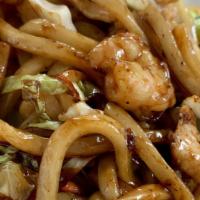 Combination Yaki Noodle · Beef, chicken, shrimp