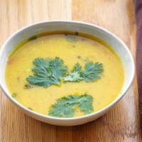 Yellow Dal Tadka · Yellow lentils temperedwith cumin and garlic.  NOT SERVED WITH RICE OR NAAN.