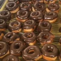 Chocolate Donut · Choose to get one or a dozen chocolate donuts.