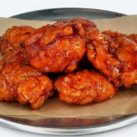 Boneless Wings · 100% breast meat, lightly breaded and full of flavor
