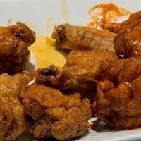 Wings (10 Piece) · Traditional Wings with Celery, 
Carrots and Ranch Dressing
