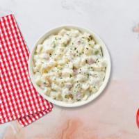 Potato Salad · (Vegetarian) Diced potatoes dressed in mayonnaise and yellow mustard, and mixed with celery ...