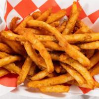 Nashville Fries · Seasoned French Fries w/ Nashville Hot powder