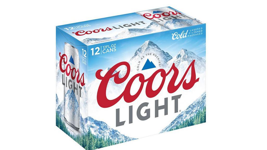 Coors Light 12 Oz Cans (12 Ct) · 