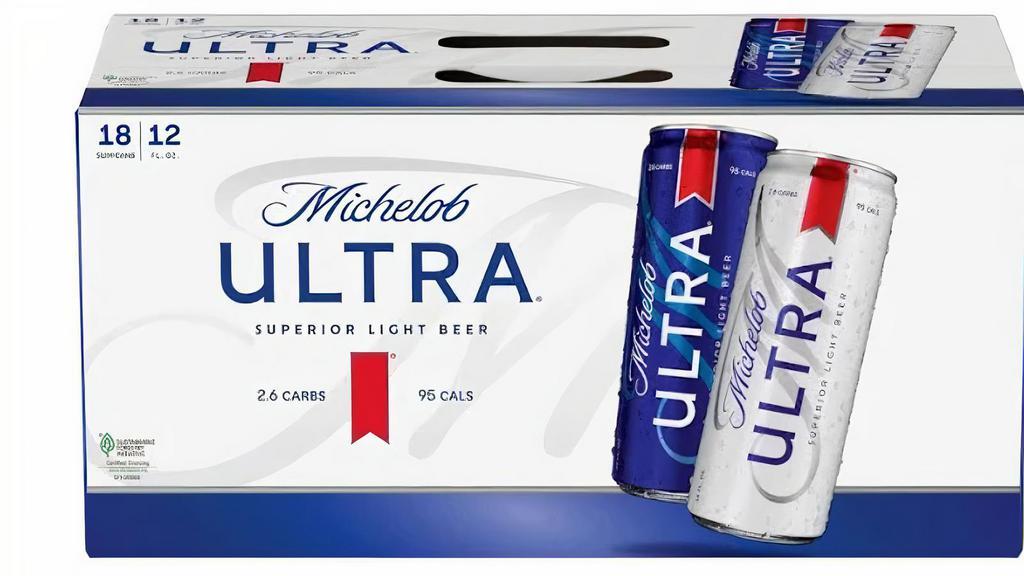 Michelob Ultra 12 Oz Cans (18 Ct) · 