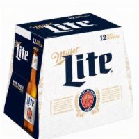 Miller Lite Pilsner Beer Light Beer (12 Oz X 12 Ct) · 