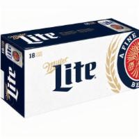 Miller Lite Pilsner Beer Light Beer (12 Oz X 18 Ct) · 
