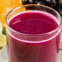 Antioxidant Red Grape Smoothie · Beets, red grapes, lemon juice, lemon zest