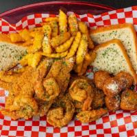 Combo Platters · Pick two with choice of two sides.