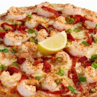 Shrimp Catch   · Marinara/Nerfies Sauce mix – Mozzarella cheese – Black Olives – Green Peppers – Red onions