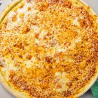 Cheese Pizza · Classic cheese pizza with your choice of toppings baked on a hand-tossed dough.