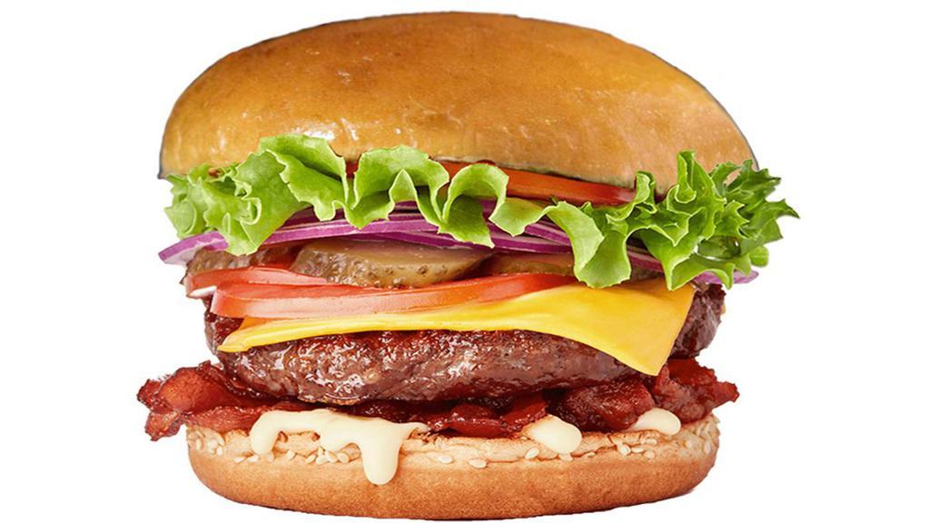 Bacon Burger · Fresh 1/3 lb or 1/2 lb beef patty with homemade bun Charbroiled